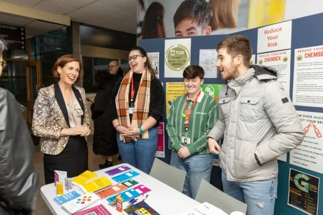 20240208_Hildegarde Naughton – TD Government Chief Whip and Minister of State with responsibility for Public Health Visit_TUS Athlone Campus_025