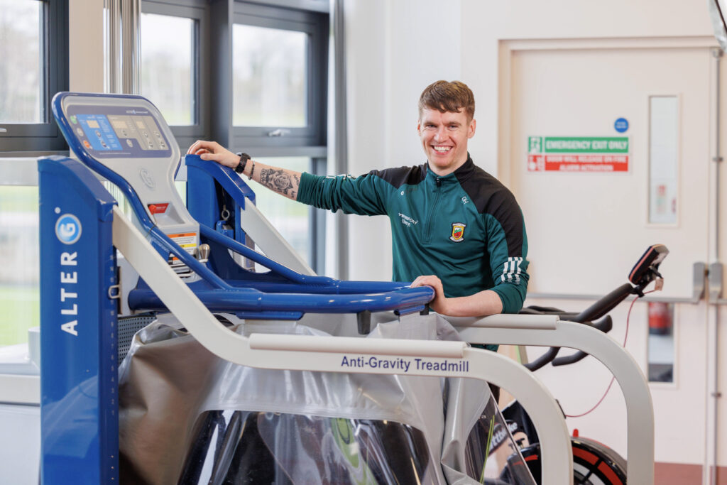 David Hughes from Kilmaine, Co. Mayo, is a recent graduate of the BSc (Hons) in Sports Science with Exercise Physiology at TUS Athlone. Photo: Jeff Harvey