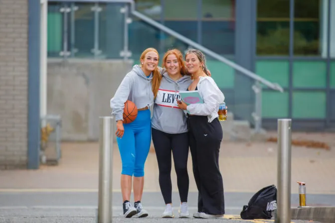 Students at the TUS Athlone Campus