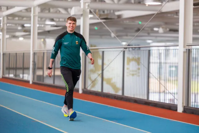 David Hughes from Kilmaine, Co. Mayo, is a recent graduate of the BSc (Hons) in Sports Science with Exercise Physiology at 168极速赛车开奖官网开奖 Athlone. Photo: Jeff Harvey