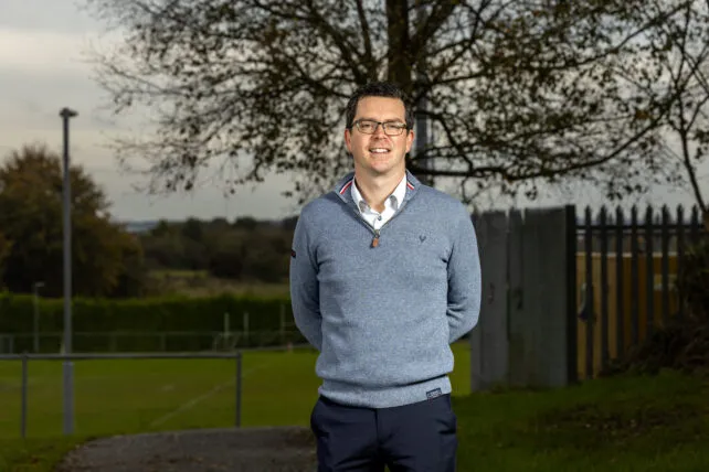 Dr Kieran Dowd, INDEEP study lead, lecturer in the Department of Sport and Health Sciences and researcher in the SHE Research Group at TUS Athlone Campus