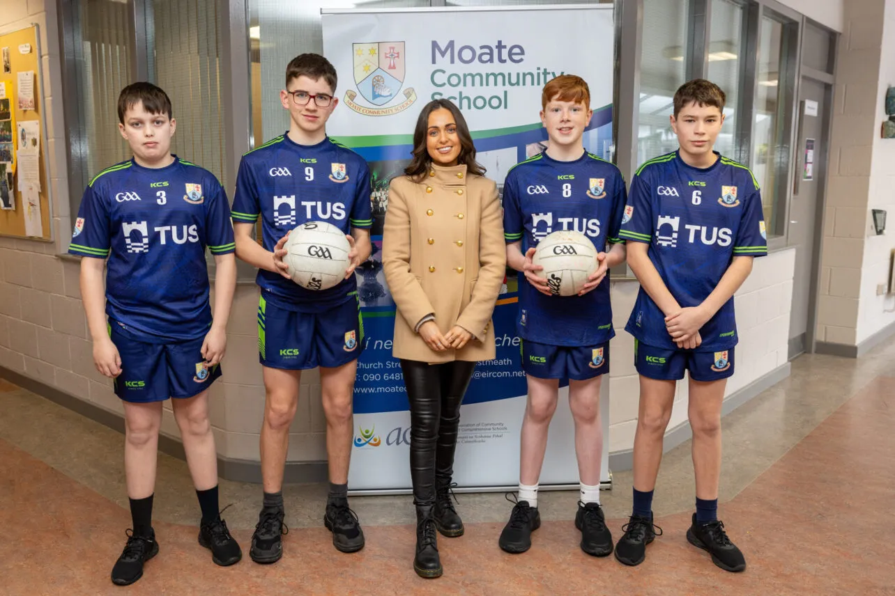 Moate Community School GAA Jersey Presentation by TUS