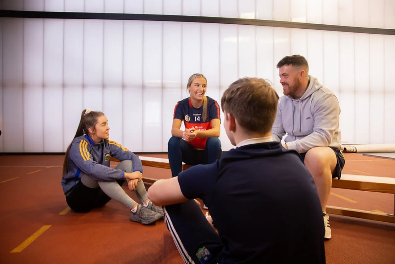 TUS Students in the sports lab in Thurles campus